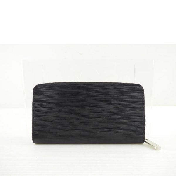 05260 3 Louis Vuitton Zippy Wallet Epi Wallet Noir