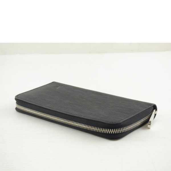 05260 4 Louis Vuitton Zippy Wallet Epi Wallet Noir