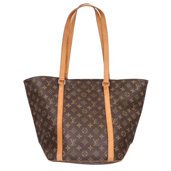 05265 1 Louis Vuitton Sack Shopping 48 Monogram Bag Brown