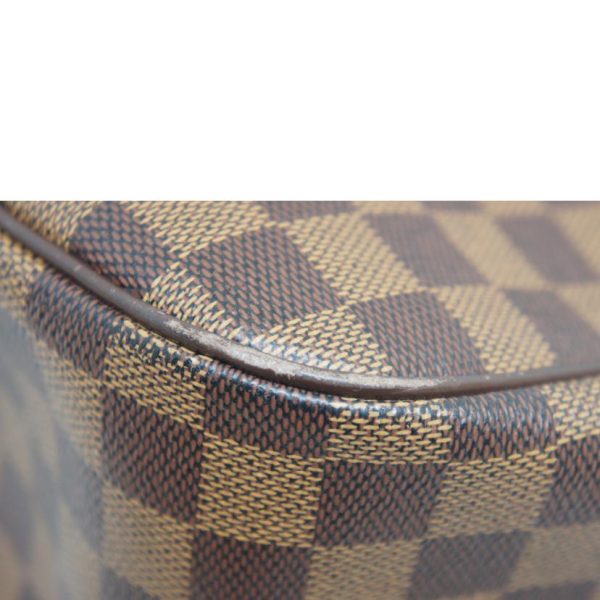 05326 11 Louis Vuitton Parioli Damier Handbag Ebene Brown