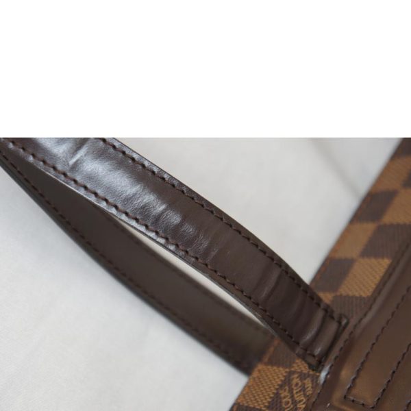 05326 12 Louis Vuitton Parioli Damier Handbag Ebene Brown