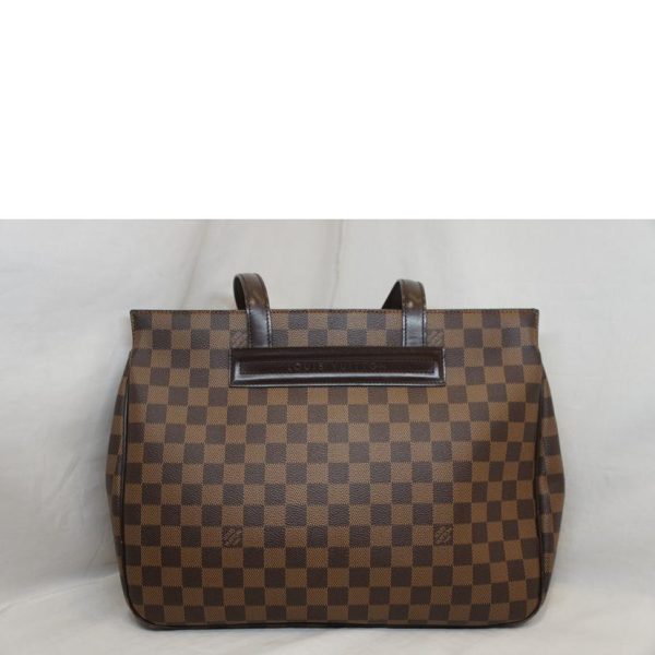 05326 2 Louis Vuitton Parioli Damier Handbag Ebene Brown