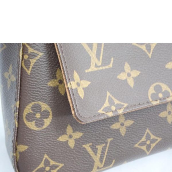 05401 8 Louis Vuitton Mini Looping Monogram Bag Brown