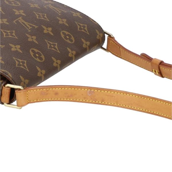 05418 8 Louis Vuitton Musette Tango Shoulder Bag Brown