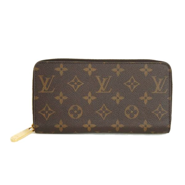 05468 1 Louis Vuitton Zippy Wallet Wallet Rose Valerine Monogram