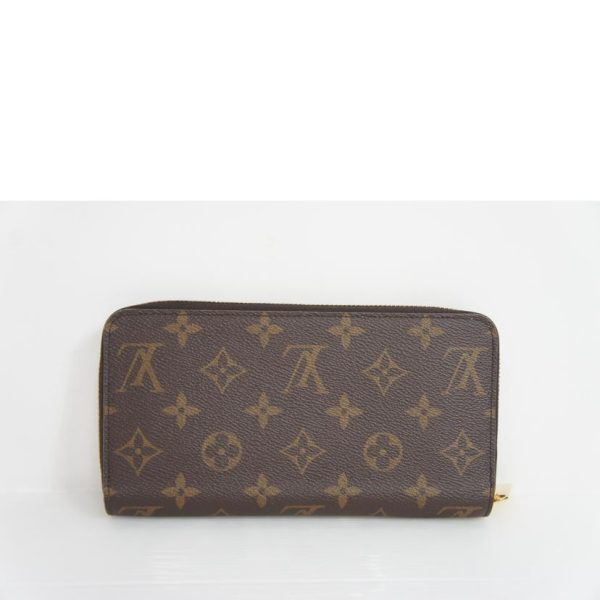 05468 2 Louis Vuitton Zippy Wallet Wallet Rose Valerine Monogram