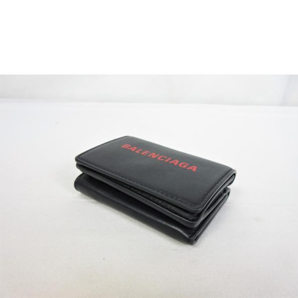 05469 3 Balenciaga Everyday Mini Wallet Black