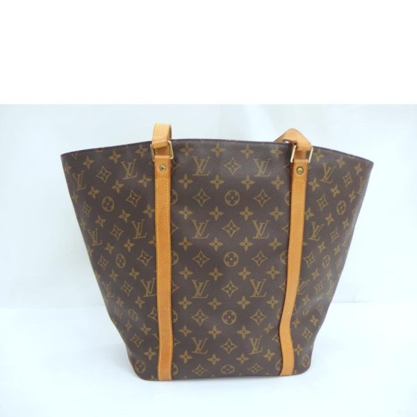 05526 2 Louis Vuitton Sack Shopping Tote Bag Monogram