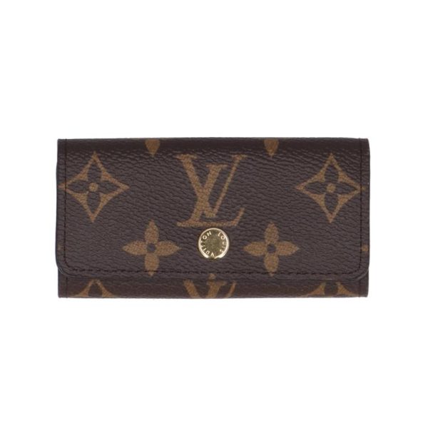 05531 1 Louis Vuitton Multicle Monogram Key Case Brown