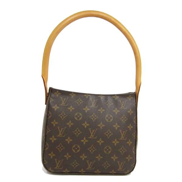 05540 1 Louis Vuitton Looping MM Shoulder Bag Monogram Brown