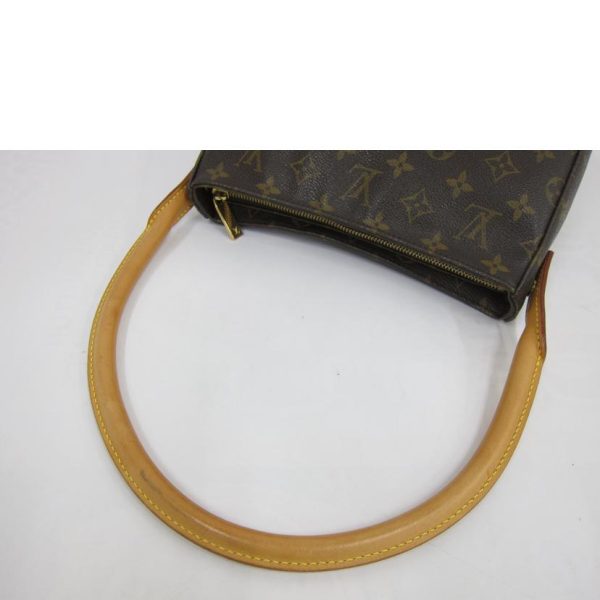 05540 3 Louis Vuitton Looping MM Shoulder Bag Monogram Brown