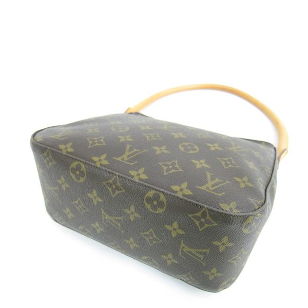 05540 4 Louis Vuitton Looping MM Shoulder Bag Monogram Brown