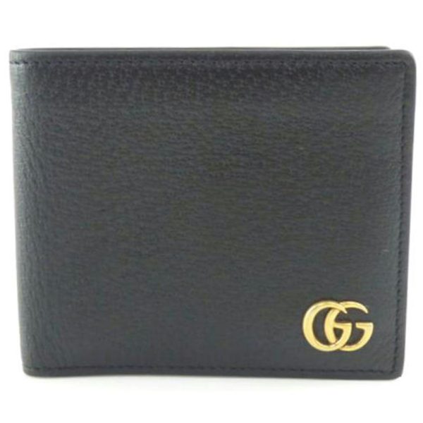 05598 1 Gucci 2 Fold Wallet Black