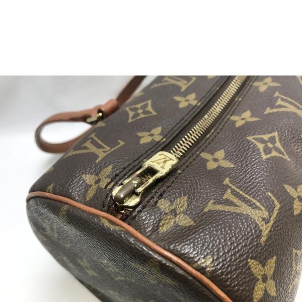 05634 6 LOUIS VUITTON Papillon 30 Handbag Monogram Brown