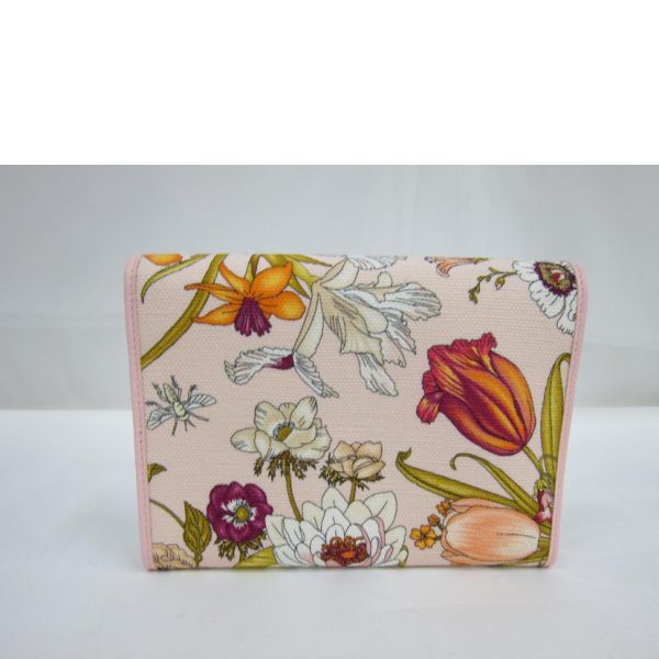 05700 2 Gucci Flora Pouch Clutch Bag