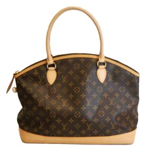 05739 1 Louis Vuitton Lon Point Monogram Bag Brown