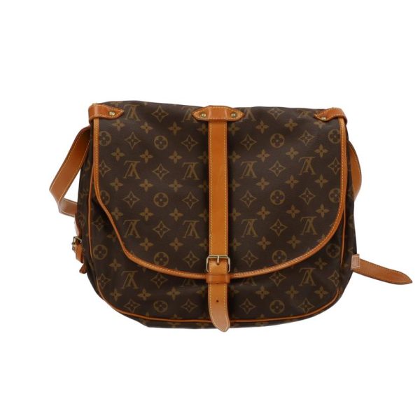 05858 2 Louis Vuitton Saumur GM Bag Monogram