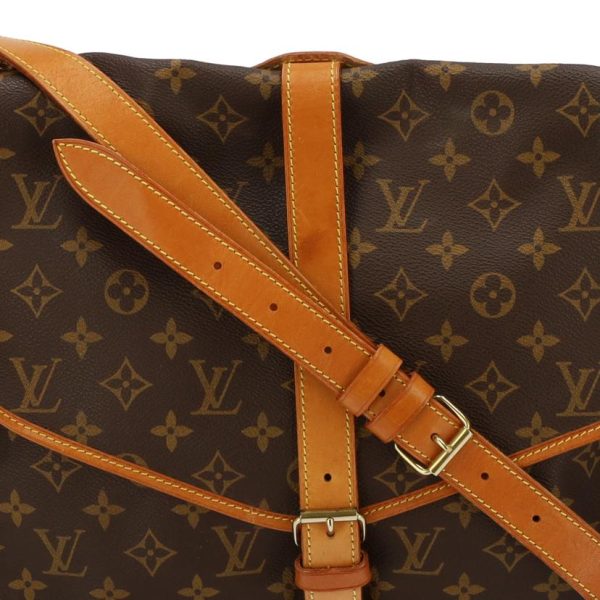 05858 3 Louis Vuitton Saumur GM Bag Monogram