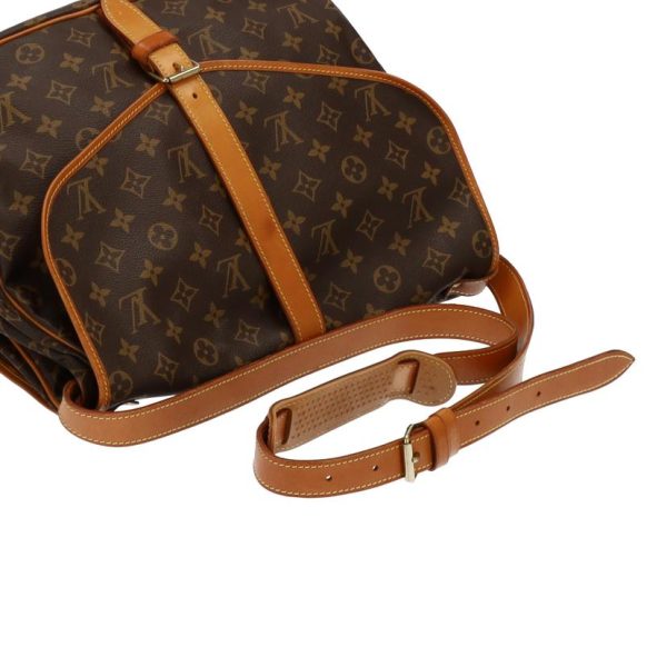 05858 5 Louis Vuitton Saumur GM Bag Monogram