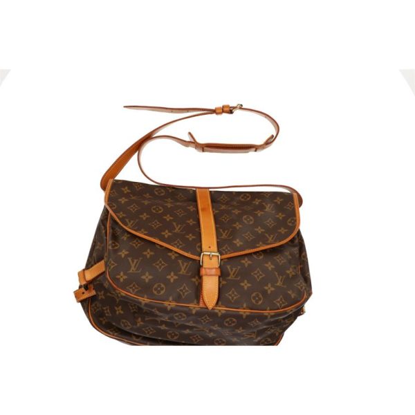 05858 6 Louis Vuitton Saumur GM Bag Monogram