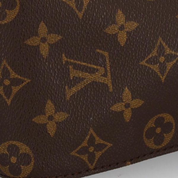 05975 7 Louis Vuitton Looping GM Monogram Bag Brown