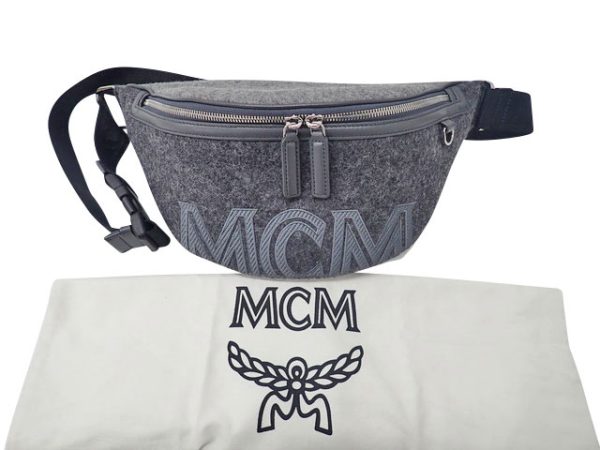 060417 05 MCM LOGO BODY BELT BAG MUZ9AFI42EP001