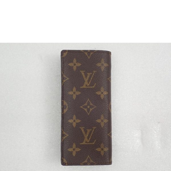 06146 2 Louis Vuitton Etuilunette Sambre Monogram Case Brown