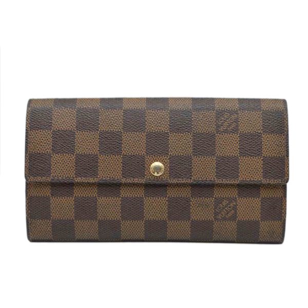 06148 1 Louis Vuitton Portefeuil Sala Damier Ebene Wallet