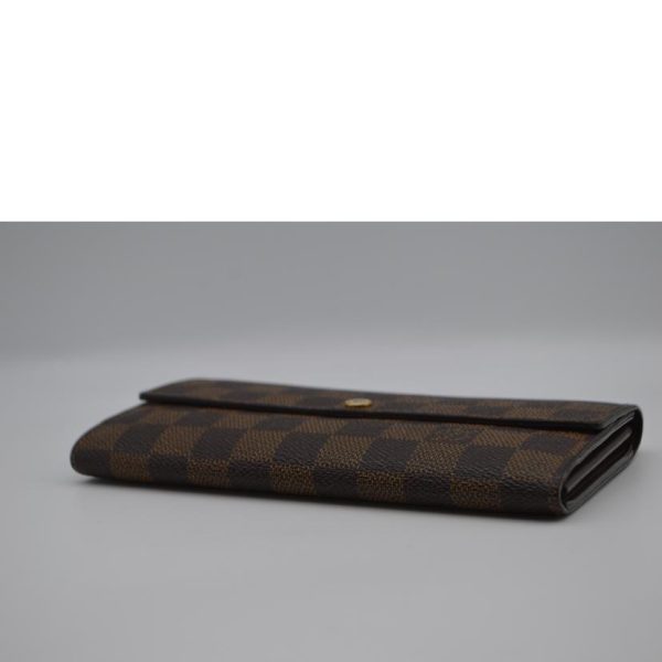 06148 3 Louis Vuitton Sala Damier Wallet Brown