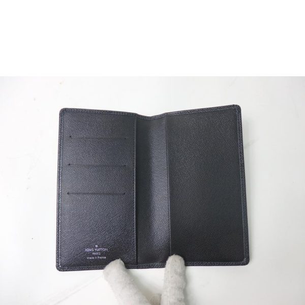 06219 3 Louis Vuitton Agenda Posh Notebook Cover Taiga Ardoise