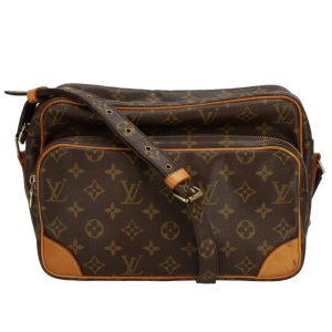 06224 1 Louis Vuitton Xl Eclipse Pouch Bag Monogram Grey