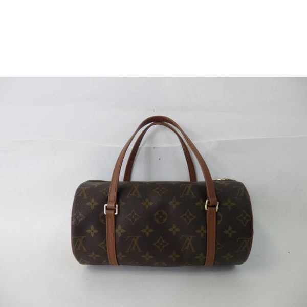 06278 2 Louis Vuitton Papillon 26 Monogram Shoulder Bag Brown