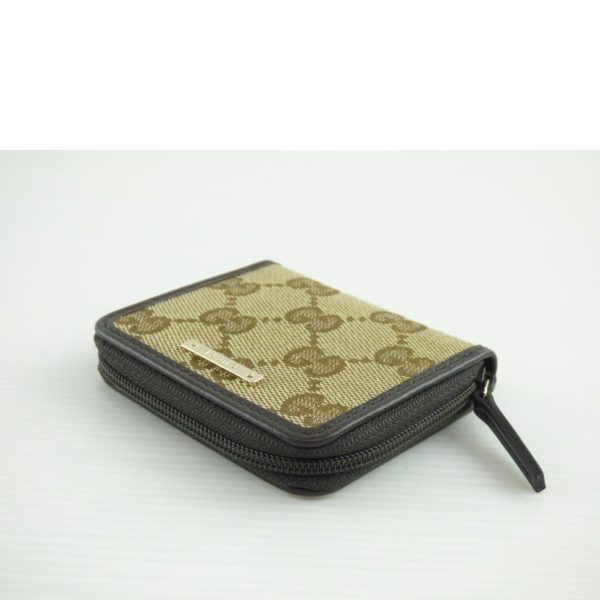 06328 3 Gucci Coin Case Biege