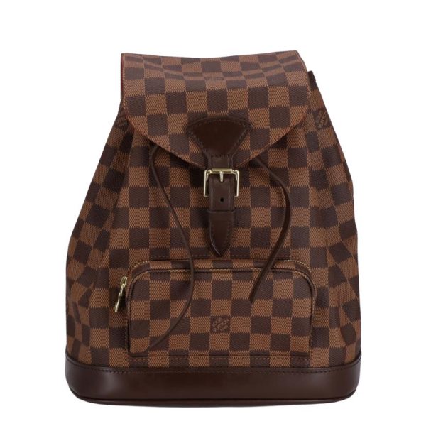 06452 1 Louis Vuitton Mini Montsouris Damier Backpack Brown