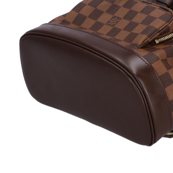 06452 3 Louis Vuitton Mini Montsouris Damier Backpack Brown