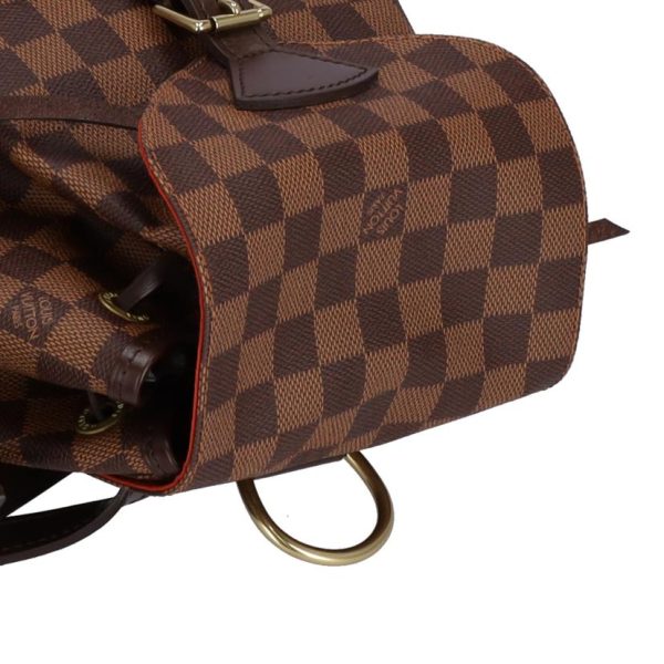 06452 4 Louis Vuitton Mini Montsouris Damier Backpack Brown