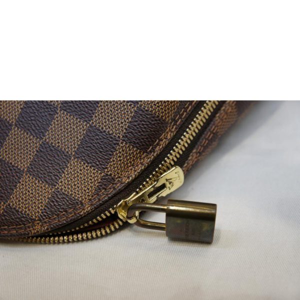 06506 8 Louis Vuitton Alma PM Damier Ebene Bag Brown