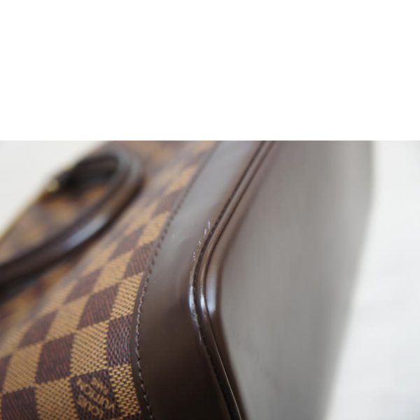 06506 9 Louis Vuitton Alma PM Damier Ebene Bag Brown