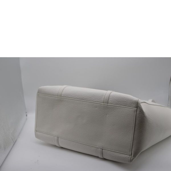 06507 3 Balenciaga Everyday Tote S Bag White