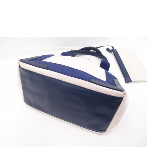 06606 3 Balenciaga Navy Cabas S Tote Bag Blue