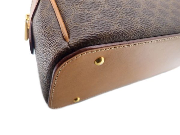 06623 04 04 Celine Vintage Macadam Handbag Brown