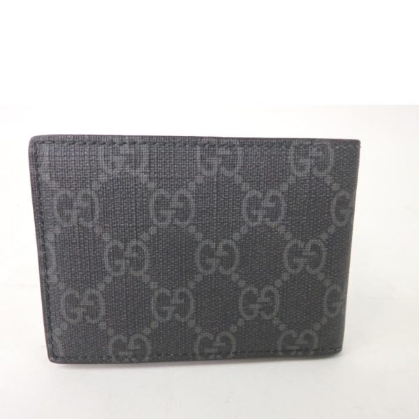 06759 2 Gucci GG Pattern Card Case Billfold Animal Print