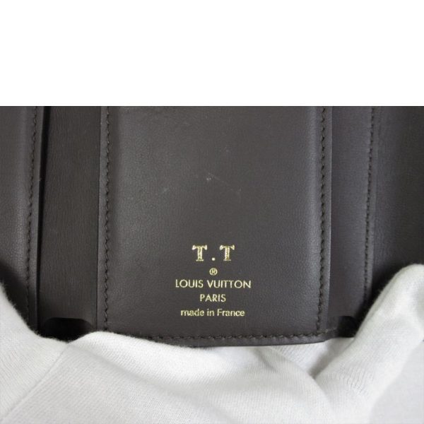 06930 7 Louis Vuitton Capucines Initial Wallet Black