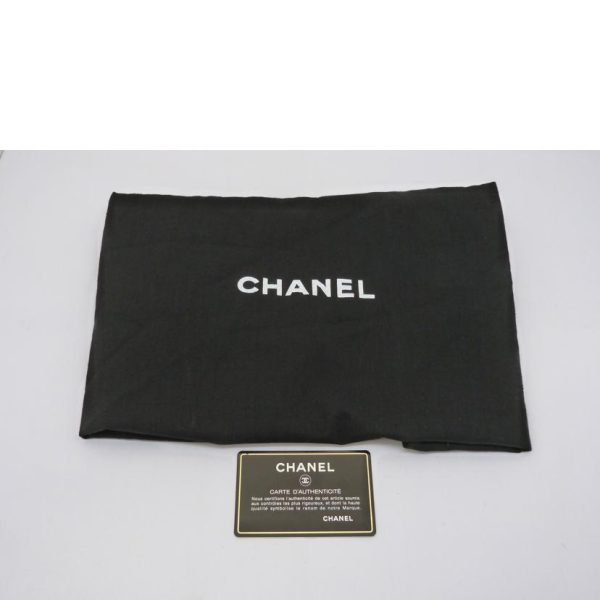 06985 6 Chanel Travel Line Handbag Bag Black