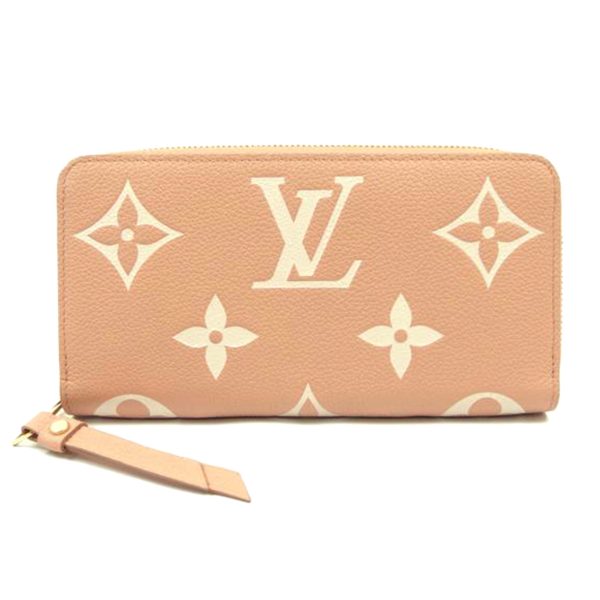 07053 1 Louis Vuitton Zippy Wallet Rose Trianon