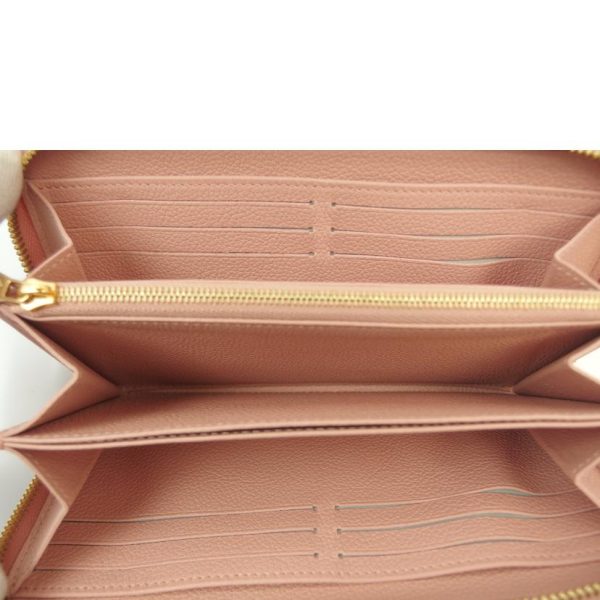 07053 4 Louis Vuitton Zippy Wallet Rose Trianon