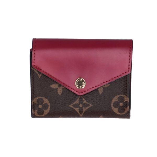 07244 1 Louis Vuitton Portefeuille Zoe Wallet Brown