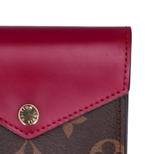 07244 7 Louis Vuitton Portefeuille Zoe Wallet Brown