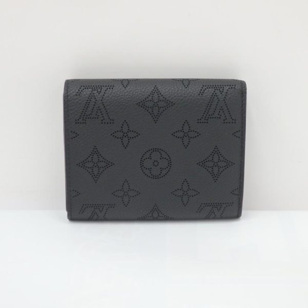 07274 2 Louis Vuitton Iris Compact Wallet Mahina Noir