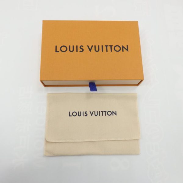 07274 6 Louis Vuitton Iris Compact Wallet Mahina Noir